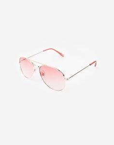 Детские розовые очки-авиаторы Gloria Jeans
