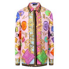 Шелковая рубашка Versace