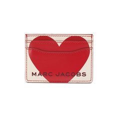Кожаный футляр для кредитных карт Heart Box THE MARC JACOBS