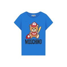 Хлопковая футболка Moschino