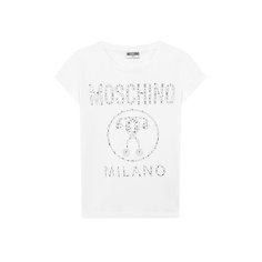 Хлопковая футболка Moschino