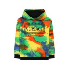 Хлопковое худи Versace