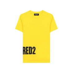 Хлопковая футболка Dsquared2