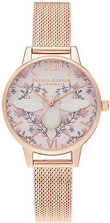 fashion наручные женские часы Olivia Burton OB16AM166. Коллекция Meant To Bee