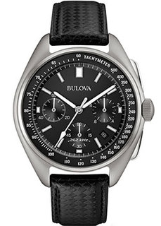 Японские наручные мужские часы Bulova 96B251. Коллекция Lunar Pilot Chronograph