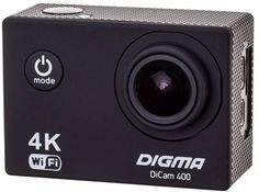 Экшн-камера Digma DiCam 400 (черный)