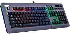 Клавиатура Thermaltake Level 20 RGB Titanium Edition, Cherry MX Speed (серебристый)