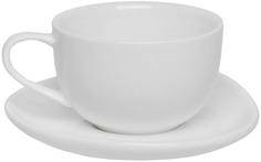 Кофейная пара TUDOR ENGLAND Royal White, 90 мл (чашка + блюдце)