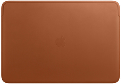 Чехол Apple Leather Sleeve для MacBook Pro 16" (золотисто-коричневый)