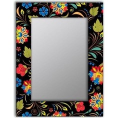 Настенное зеркало Дом Корлеоне Цветочный фейерверк 65x80 см
