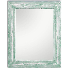 Настенное зеркало Дом Корлеоне Шебби Шик Зеленый 90x90 см