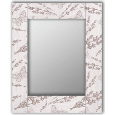 Настенное зеркало Дом Корлеоне Бабочки 50x65 см