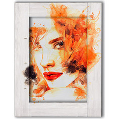 Картина с арт рамой Дом Корлеоне Девушка с рыжими волосами 60x80 см