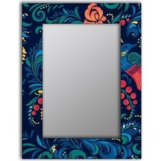Настенное зеркало Дом Корлеоне Синяя Жар-птица 80x80 см