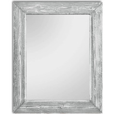 Настенное зеркало Дом Корлеоне Шебби Шик Серый 90x90 см
