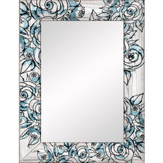 Настенное зеркало Дом Корлеоне Флёр 65x65 см
