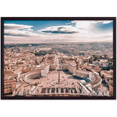 Постер в рамке Дом Корлеоне Ватикан 30x40 см
