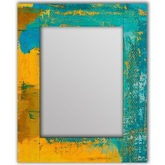 Настенное зеркало Дом Корлеоне Гранж Блю 75x140 см
