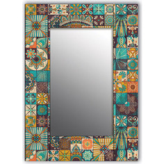 Настенное зеркало Дом Корлеоне Мозаика 90x90 см