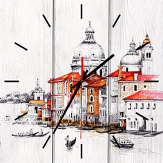 Настенные часы Дом Корлеоне Венеция 02-0052-60х60