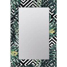 Настенное зеркало Дом Корлеоне Пальмовые листья 75x110 см