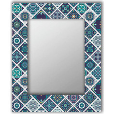 Настенное зеркало Дом Корлеоне Португальская плитка 75x170 см