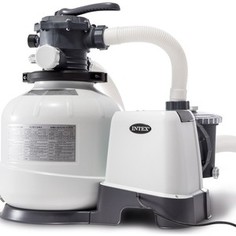 Песочный фильтр-насос Intex 26648, Krystal Clear, 10,5м3/ч, резервуар для песка 35кг