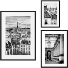 Набор из 3-х постеров Дом Корлеоне Коллаж Париж №30 30х40 см 1 шт., 40х60 см 1 шт., 50х70 см 1шт.