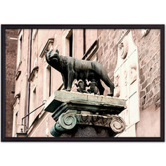 Постер в рамке Дом Корлеоне Капитолийская волчица 21x30 см