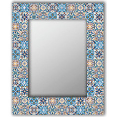 Настенное зеркало Дом Корлеоне Мексиканская плитка 90x90 см