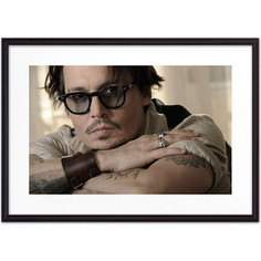 Постер в рамке Дом Корлеоне Джонни Депп 07-0497-21х30