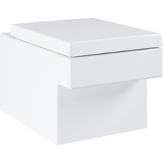 Унитаз подвесной Grohe Cube Ceramic с покрытием PureGuard, сиденье микролифт (3924500H, 39488000)