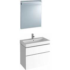 Мебель для ванной Geberit iCon 75 белый глянец, 2 ящик
