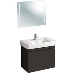 Мебель для ванной Geberit Renova Plan 85 темно-серый
