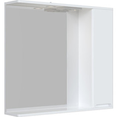 Зеркальный шкаф Sanstar Адель 80 П белый (176.1-2.4.1.)