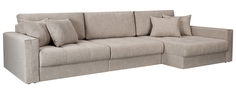 Модульный диван Брайтон вариант №3 Nobilia бежевый (Рогожка) Home Me