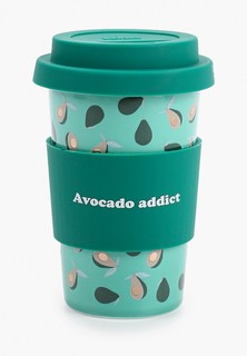Стакан Zakka "Avocado forever", 350 мл.