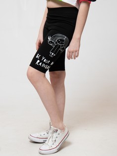 Бриджи для девочки из кулирки с лайкрой Nota Bene