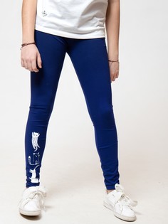 Лосины для девочки из кулирки с лайкрой Nota Bene