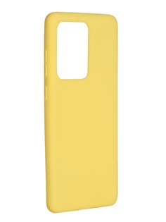 Чехол Pero для Samsung Galaxy S20 Ultra Soft Touch Yellow CC01-S20UY ПЕРО