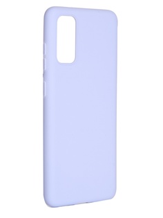 Чехол Pero для Samsung Galaxy S20 Soft Touch Light-Blue CC01-S20OB ПЕРО