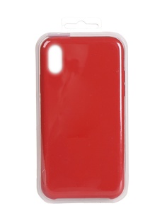 Чехол Krutoff для APPLE iPhone XR Silicone Case Red 10841