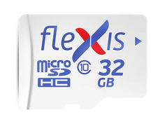 Карта памяти 32Gb - Flexis Micro Secure Digital HC Class 10 FMSD032G10
