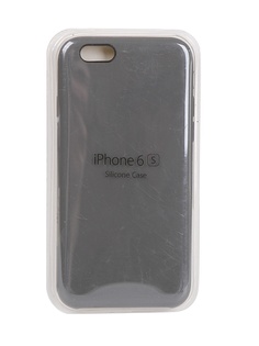 Чехол Krutoff для APPLE iPhone 6 / 6s Silicone Case Charcoal Grey 10893