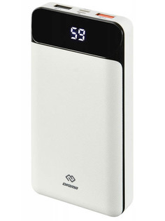 Внешний аккумулятор Digma Power Bank DG-20000-PL-W 20000mAh White