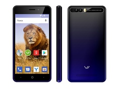 Сотовый телефон Vertex New Impress Lion Dual Cam Dark Blue