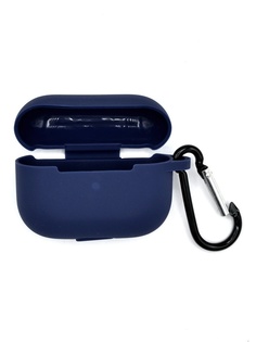 Чехол Innovation для AirPods Pro Silicone с карабином Dark Blue 16737