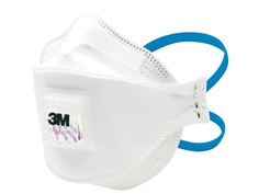 Защитная маска 3M Aura 9322+ Gen3 класс защиты FFP2 (до 12 ПДК) c клапаном 7100208964
