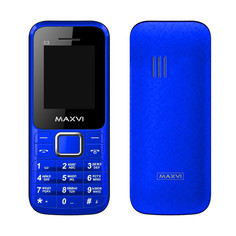 Сотовый телефон Maxvi C3 Blue