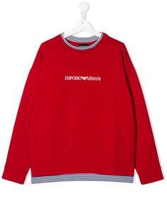 Emporio Armani Kids джемпер с логотипом